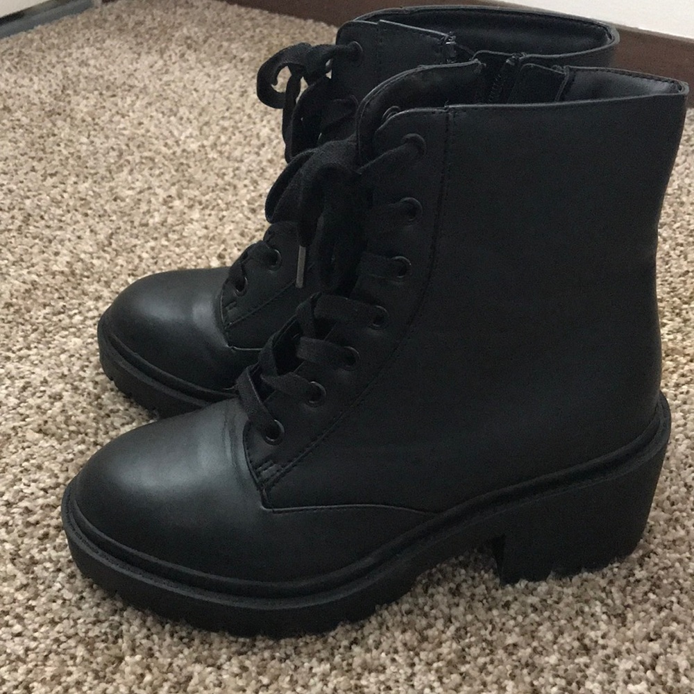 Black boots